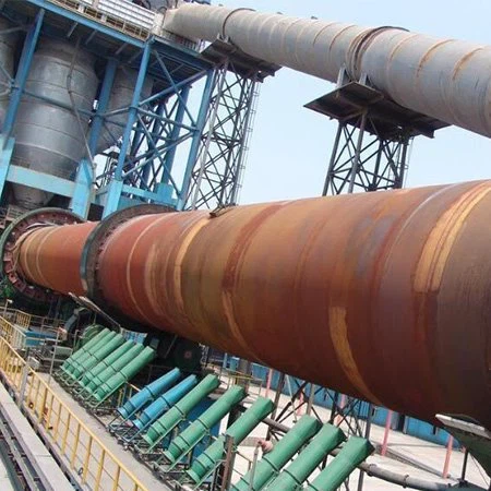 Piec obrotowy z tlenku glinu